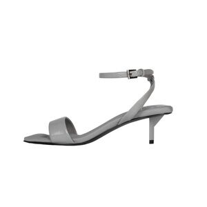 New Jeffrey Campbell Women's Evoke Structured Kitten Heel Ankle Strap Sandals